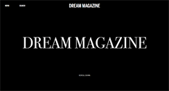 Desktop Screenshot of dream-magazine.com